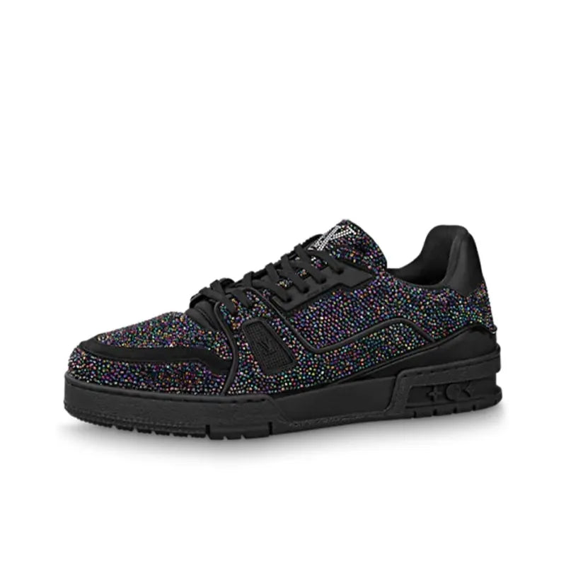 Louis Vuitton Trainer Crystal  – Black
