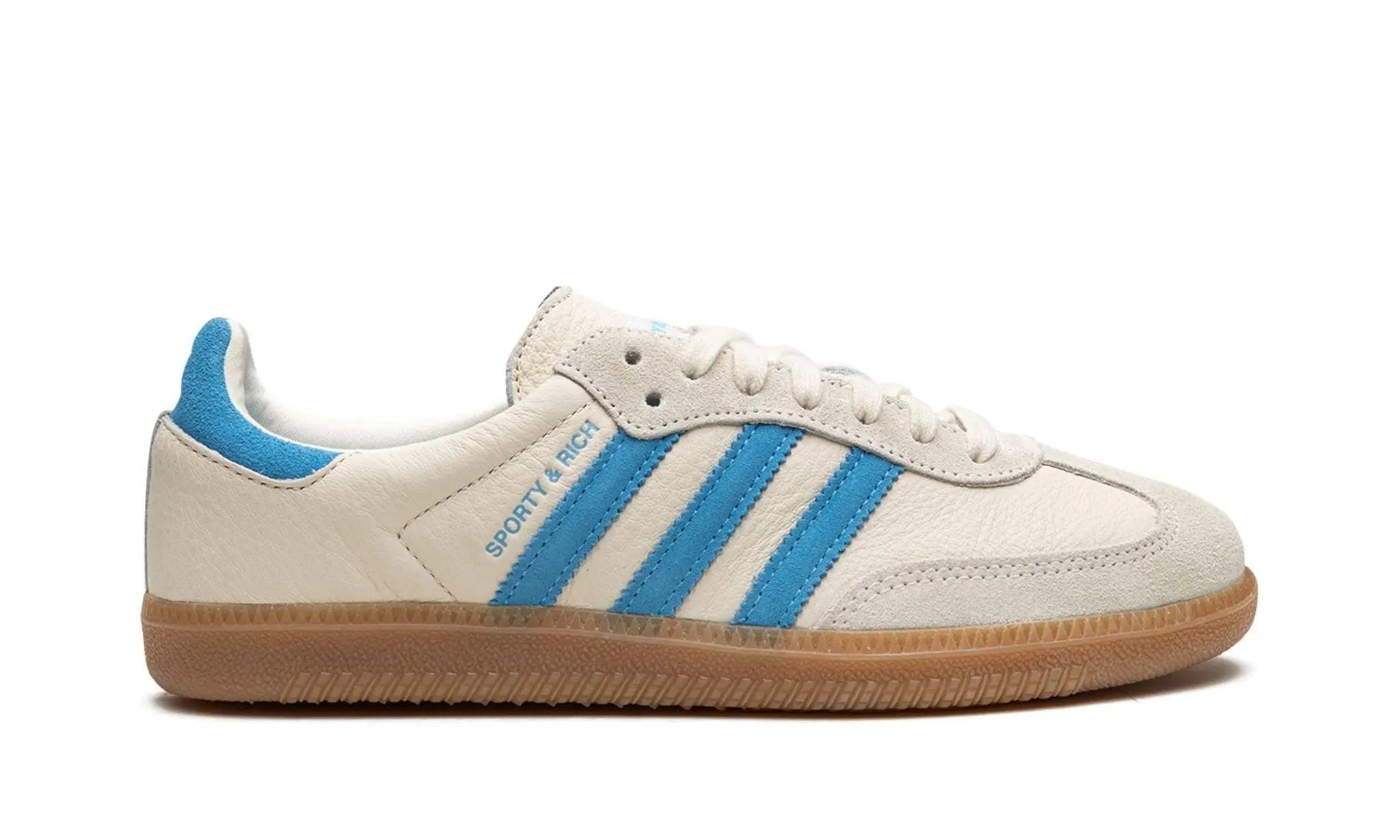 ADIDAS SAMBA
"Sporty & Rich - Cream Blue"