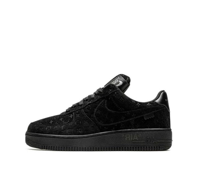 Nike Air Force 1 x Off White x Louis Vuitton Black