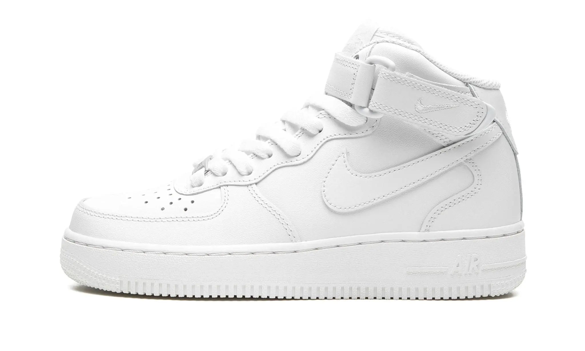 NIKE AIR FORCE 1 MID "Triple White"