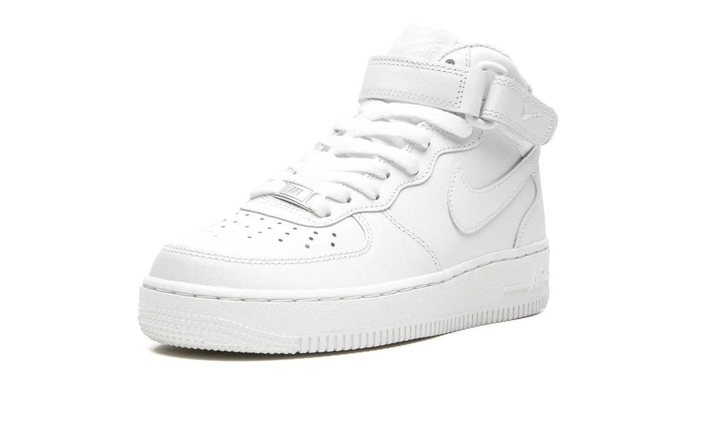 NIKE AIR FORCE 1 MID "Triple White"