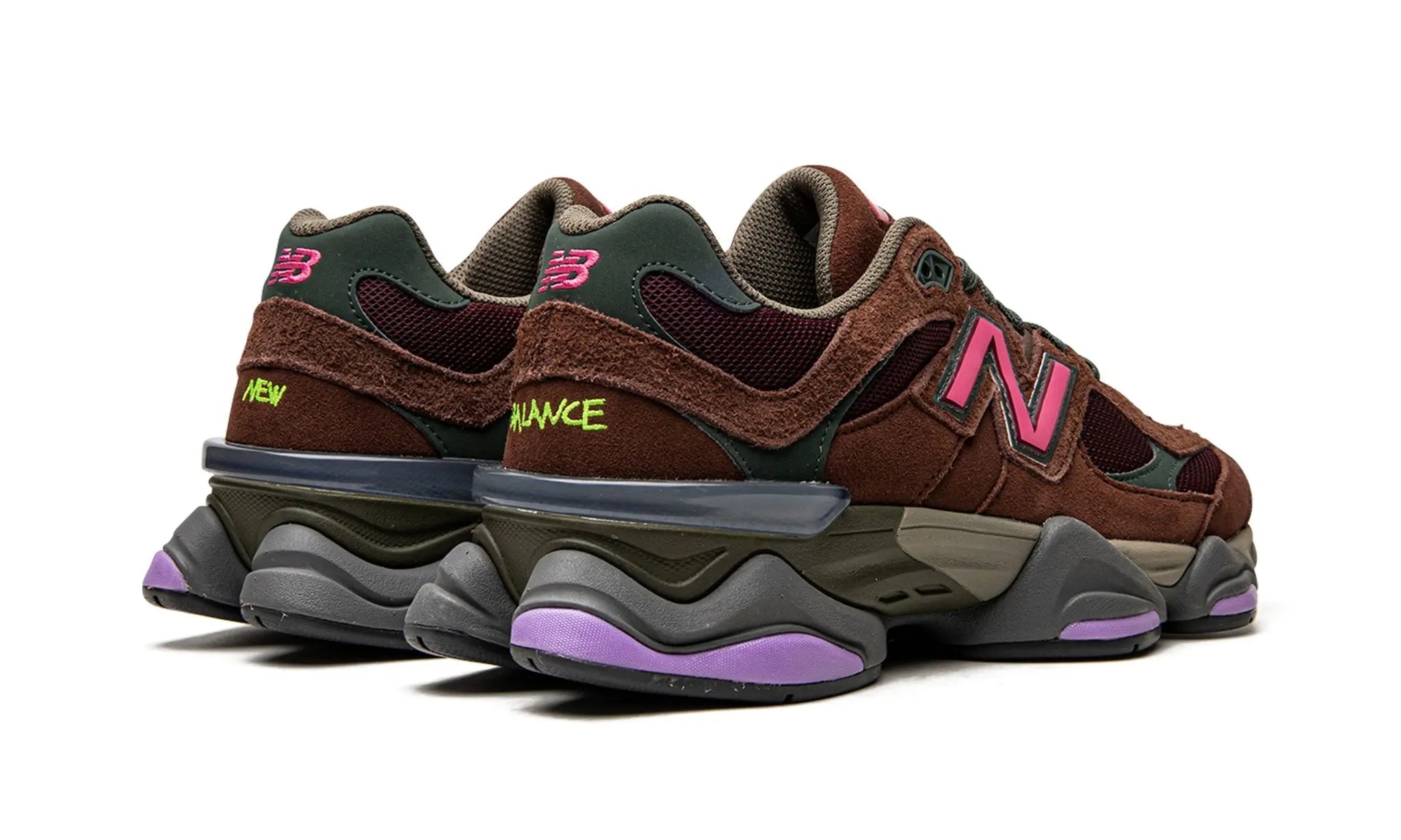 New Balance
9060
"Rich Oak / Burgundy"