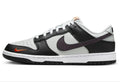 Nike Dunk Low "Black Total Orange Mini Swoosh"