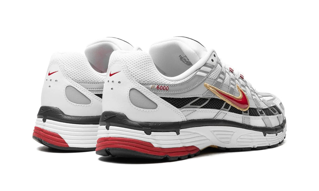 Nike
P-6000
"Platinum Varsity Red"