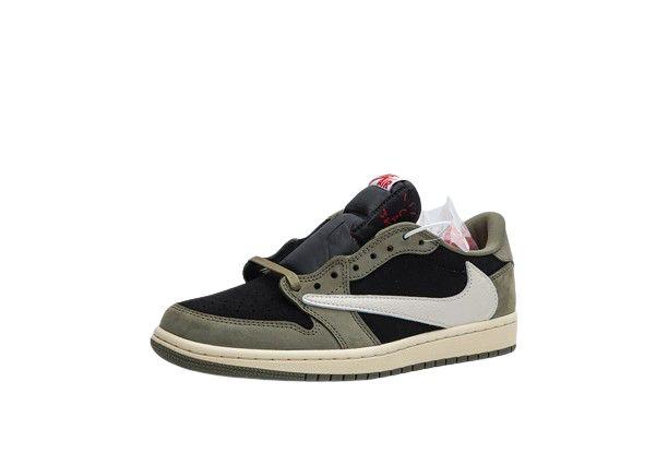 Travis Scott x Air Jordan 1 Low OG "Black Olive"