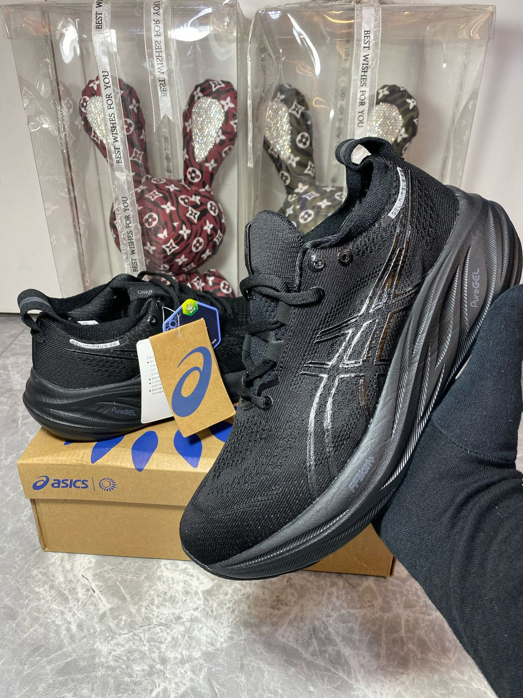 ASICS Gel-Nimbus 27 CARBON/MOJAVE