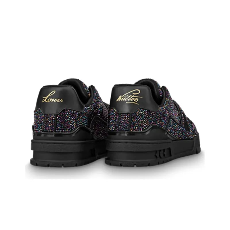 Louis Vuitton Trainer Crystal  – Black