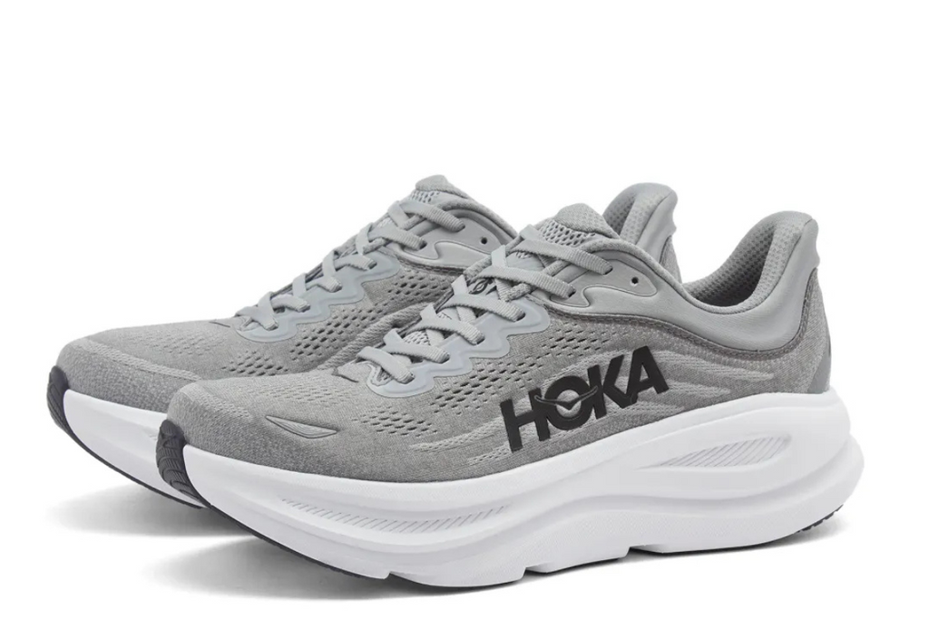 Hoka Bondi 9 in Galactic Grey & Stellar Grey