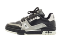 Louis Vuitton Trainer Black Gray Signature