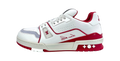 Louis Vuitton Trainer #54 Signature White Red